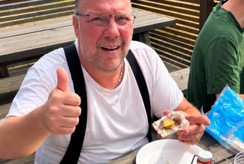 Surströmmingspremiär hos Magnussons Måleri