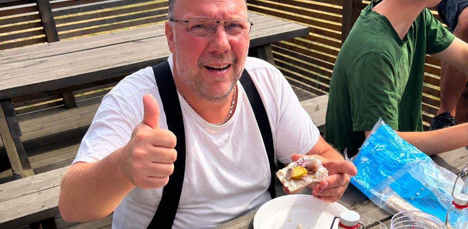 Surströmmingspremiär hos Magnussons Måleri